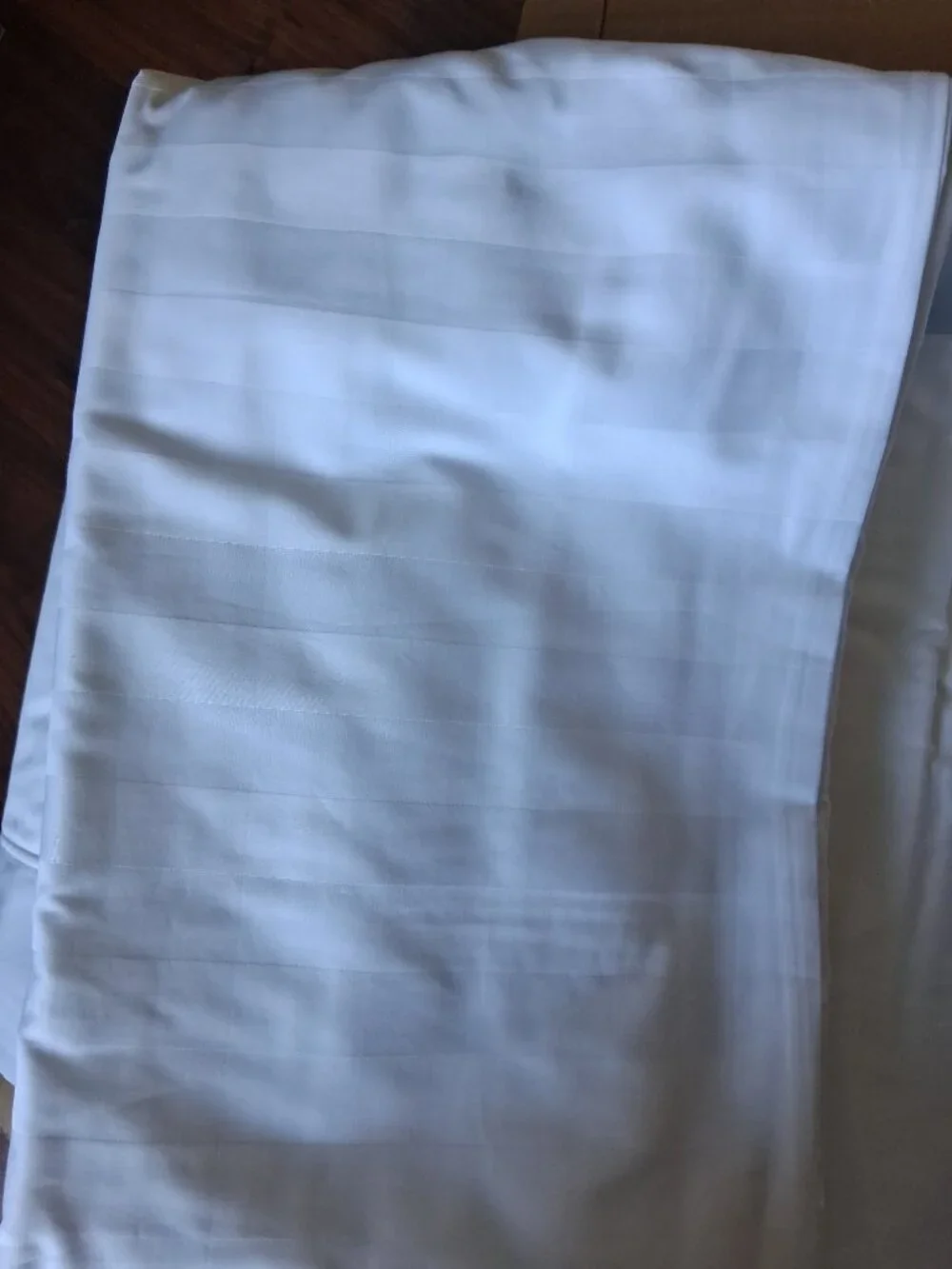 OPEN BOX Royal Carribean  Bedding Collection White QUEEN 100%  5PCS Bedding Set